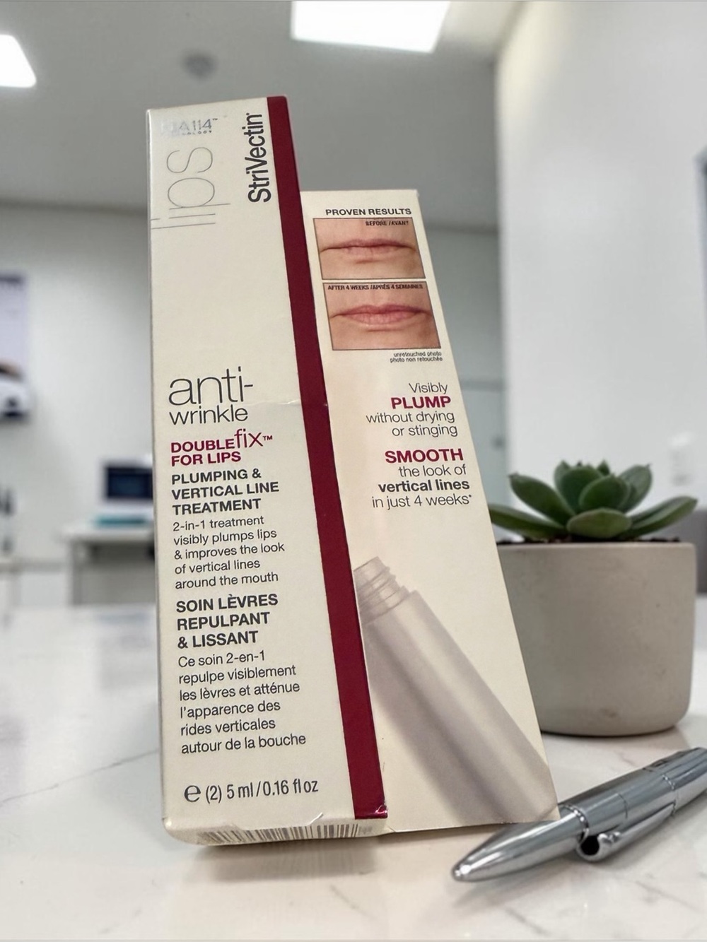 StriVectin Anti-Wrinkle Lip Treatment - Cream & Deep Pink Accent
